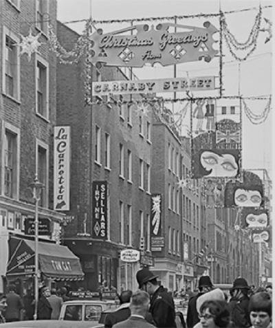 Carnaby Street 1967 - Christmas c.jpg. Click on the picture to enlarge